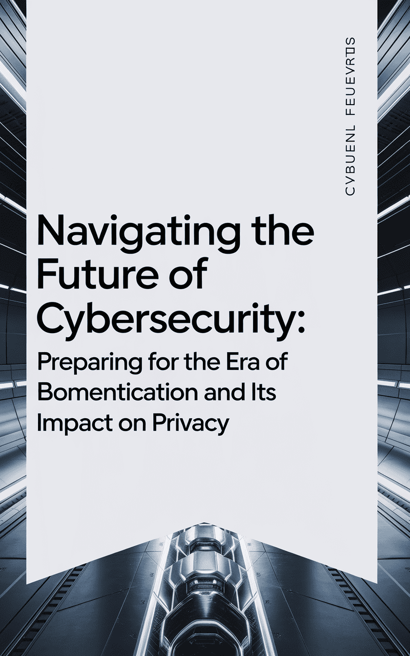 Navigating the Future of Cybersecurity: Embracing Biometric Authentication While Safeguarding Privacy