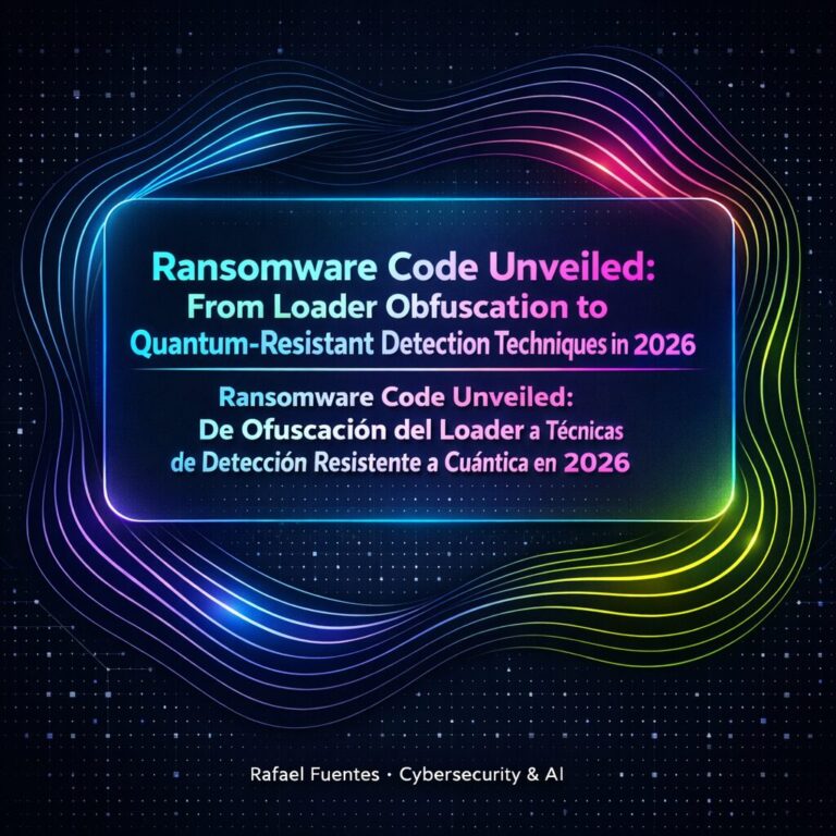 Código de ransomware al descubierto: de la ofuscación del cargador a técnicas de detección resistentes a la cuántica en 2026