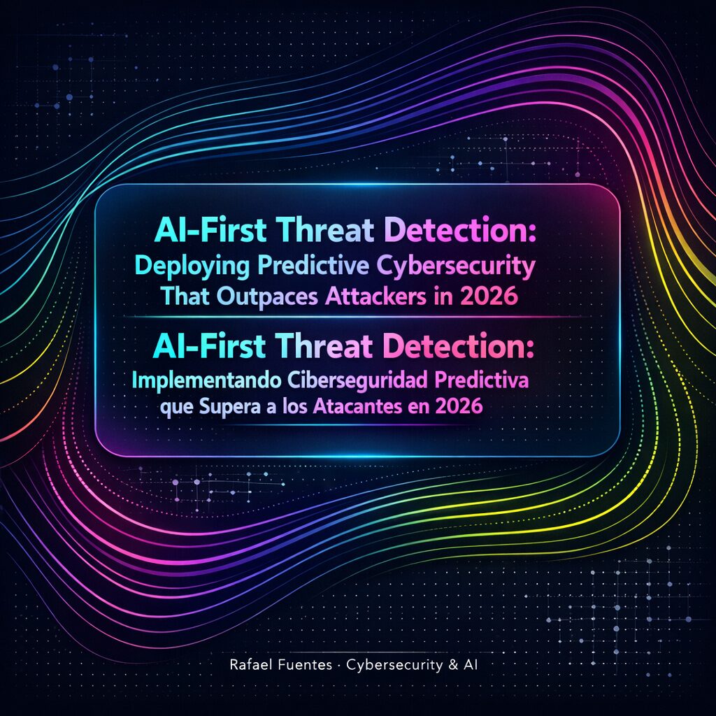 Detección de amenazas IA‑First: desplegando ciberseguridad predictiva que supera a los atacantes en 2026