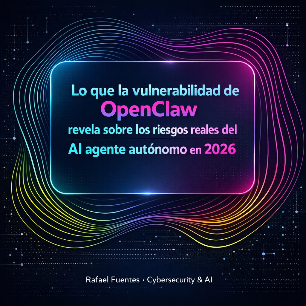 <title>Lo que la vulnerabilidad de OpenClaw revela sobre los riesgos reales del agente autónomo de IA en 2026</title>