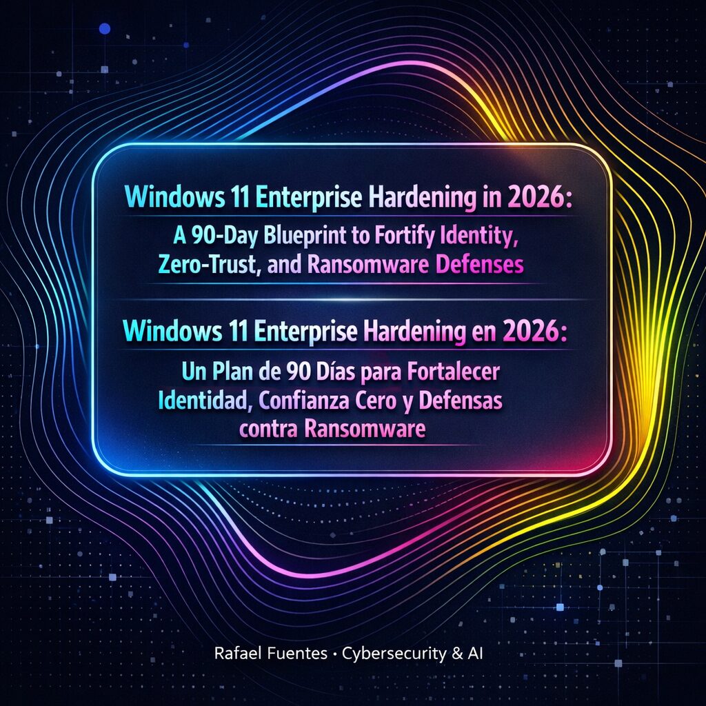 <title>Endurecimiento de Windows 11 Enterprise en 2026: un plan de 90 días para reforzar la identidad, Zero-Trust y las defensas contra ransomware</title>